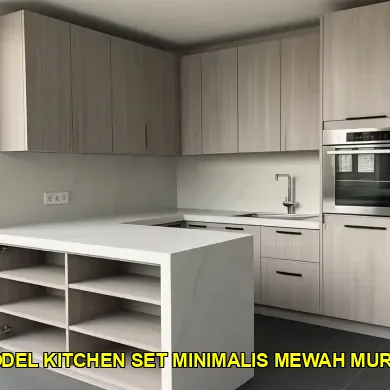 Inspirasi Model Kitchen Set Minimalis Mewah Jogja untuk Rumah Anda